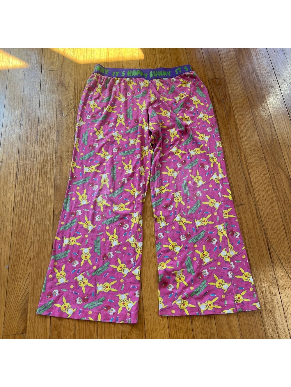 Y2K happy bunny pajama pants